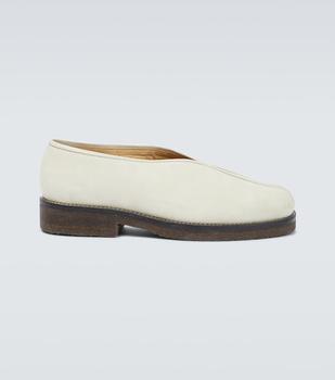 Lemaire | Piped suede loafers商品图片,