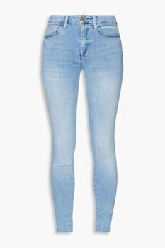 推荐Le One faded mid-rise skinny jeans商品