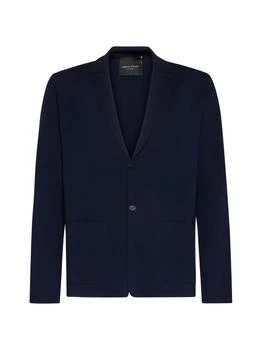 推荐Roberto Collina Single-Breasted Long-Sleeved Blazer商品