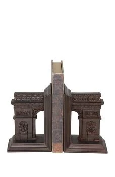 SONOMA SAGE HOME | Brown Fiberglass Rustic Architecture Bookend - Set of 2,商家Nordstrom Rack,价格¥473