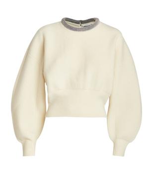 Alexander Wang | Crystal-Trim Sweater商品图片,