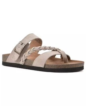 White Mountain | Women's Hazy Footbed Sandals,�商家Macy's,价格¥257