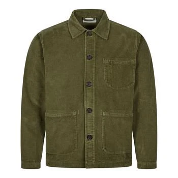 推荐Universal Works Cord Field Jacket - Olive商品