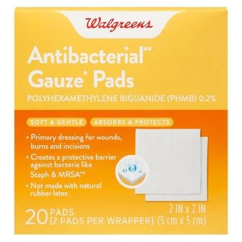 Walgreens | Antibacterial Gauze Pads 2 In x 2 In,商家Walgreens,价格¥45
