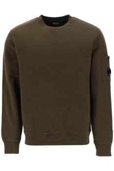 推荐Crew-neck sweatshirt in fleece-back cotton商品