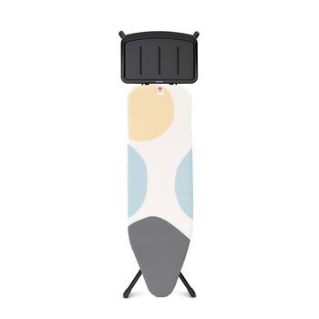 商品Brabantia | Ironing Board B, 49" x 15", 124 x 38 Centimeter - Solid Steam Unit Holder, 1" 25 Millimeter Black Frame,商家Macy's,价格¥1506图片