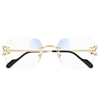 Cartier | Cartier Rectangle Frame Glasses 7.6折