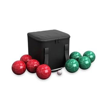 Trademark Global | Hey Play Bocce Ball Set - Outdoor Family Bocce Game For Backyard, Lawn, Beach And More 