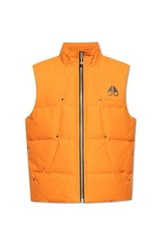 Moose Knuckles | Moose Knuckles Logo Plaque Zip-Up Padded Gilet 5.7折