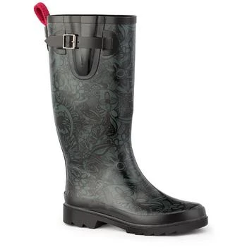 Sakroots | SakRoots Womens Rhythm Printed Knee-High Rain Boots,商家BHFO,价格¥256