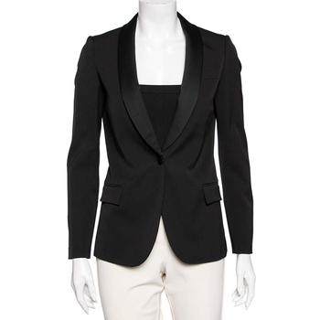 [二手商品] Gucci | Gucci Black Wool Single Breasted Blazer S商品图片,3.2折, 满1件减$100, 满减
