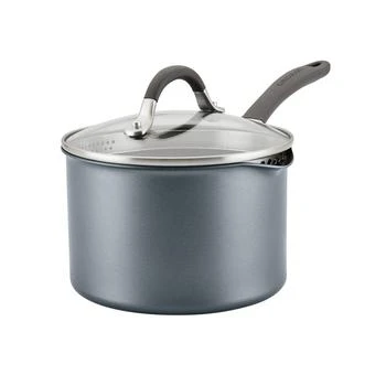 Circulon | A1 Series with ScratchDefense Technology Aluminum 3-Quart Nonstick Induction Straining Sauce Pan with Lid,商家Macy's,价格¥449