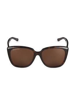 推荐Tip 57MM Square Sunglasses商品
