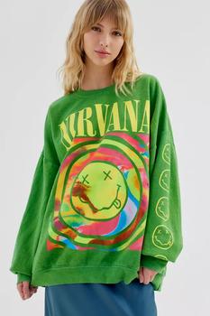 推荐Nirvana Smile Overdyed Sweatshirt商品