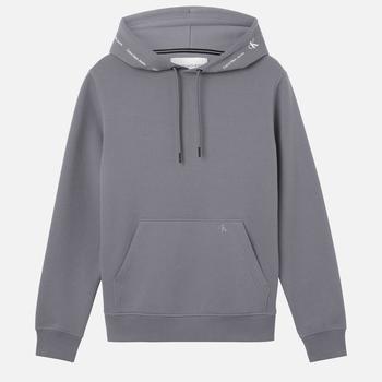ck卫衣是什么牌子, Calvin Klein | Calvin Klein Jeans Men's Repeat Logo Hoodie - Fossil Grey商品图片 6折