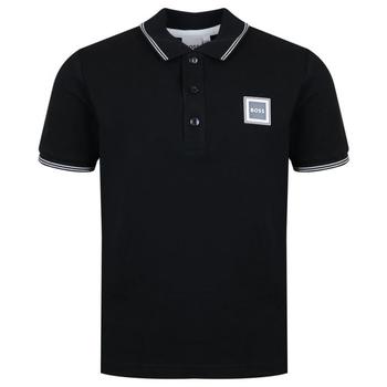 推荐Black Short Sleeve Logo Polo Shirt商品