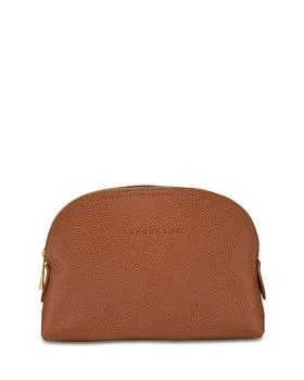 Longchamp | Le Foulonné Leather Cosmetics Case,商家Bloomingdale's,价格¥1128