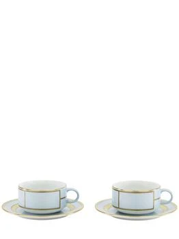 GINORI 1735 | Diva Colonna 2-piece Tea Set,商家LUISAVIAROMA,价格¥3709