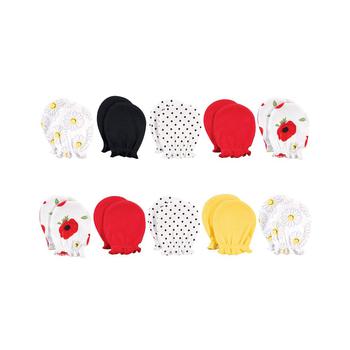 商品Hudson | Baby Girls Cotton Scratch Mittens, 10 Pack,商家Macy's,价格¥108图片