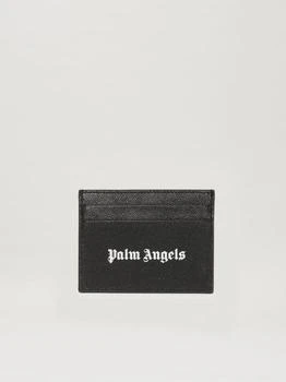 Palm Angels | Palm Angels Small Leather Goods in Black,商家Modayn,价格¥1016