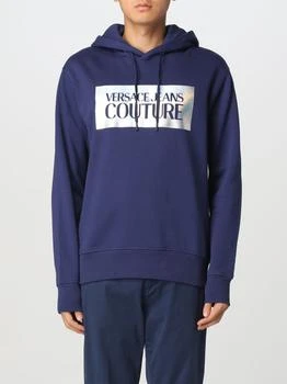 推荐Versace Jeans Couture sweatshirt in cotton with logo商品