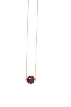 Mrs. Parker Demi Fine Necklace in Ruby