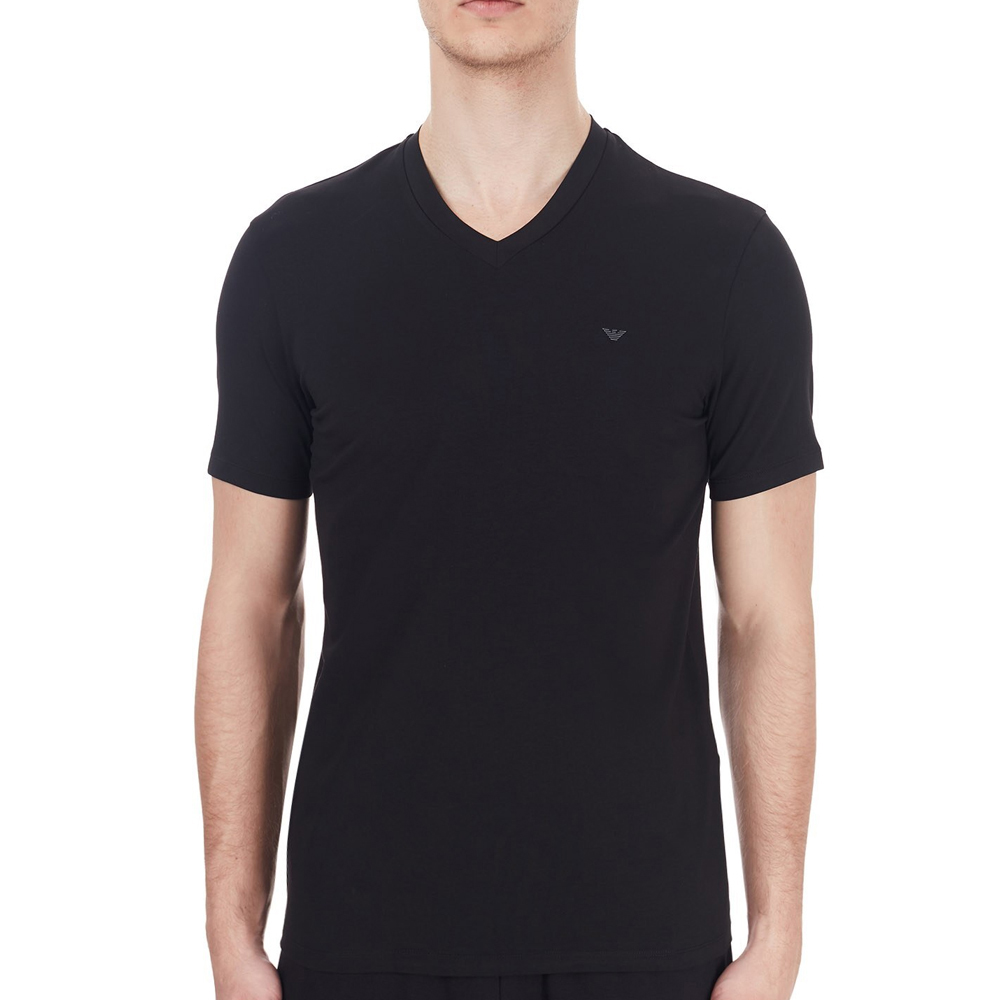 推荐EMPORIO ARMANI 黑色男士T恤 6H1TS1-1JJRZ-0999商品