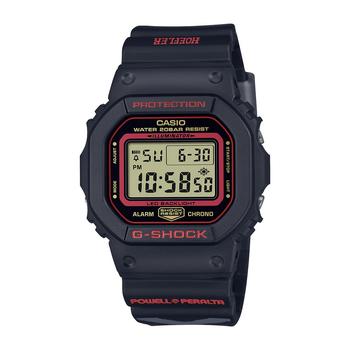 G-Shock | Men's Digital Quartz Black Resin Watch, 42.8mm, DW5600KH-1商品图片,