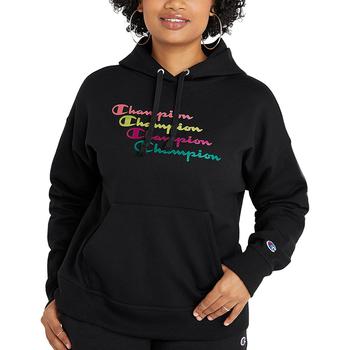 CHAMPION | Women's Logo Fleece Sweatshirt Hoodie商品图片,7.5折