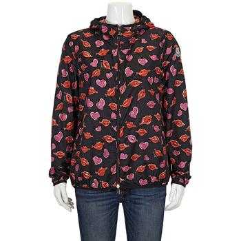 美国Moncler, Moncler | Ladies Bomber Jacket With Hearts And Lips Print商品图片 3.4折