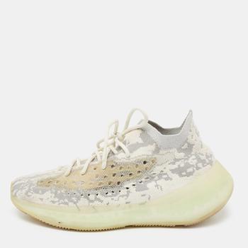 yeezy380, [二手商品] YEEZY | Yeezy x Adidas Grey/White  Knit Fabric Boost 380 Calcite Glow Sneakers Size 42 2/3商品图片 满1件减$100, 满减