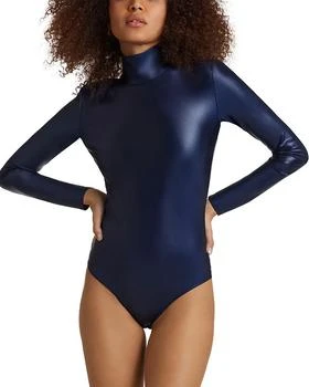 Commando | Matte Metallic Turtleneck Bodysuit,商家Bloomingdale's,价格¥1107