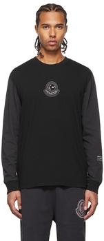 推荐7 Moncler FRGMT Hiroshi Fujiwara Black Long Sleeve T-Shirt商品