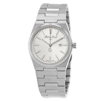 Mathey-Tissot | Quartz Digital Silver Dial Ladies Watch D117AS,商家Jomashop,价格¥745