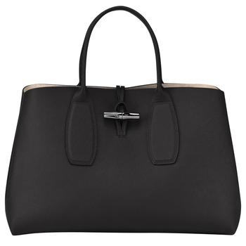 longchamp roseau, Longchamp | Top handle bag L Roseau Black (10059HPN001)商品图片 