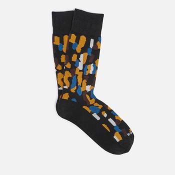 Hugo Boss | BOSS Bodywear Camouflage Cotton-Blend Jacquard Socks商品图片,额外6.8折, 额外六八折