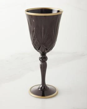 Neiman Marcus | Elegance Black And Gold Collection Water Goblets, Set of 4,商家Neiman Marcus,价格¥2284