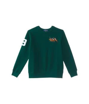 Ralph Lauren | Triple-Pony Fleece Sweatshirt (Big Kids),商家Zappos,价格¥412