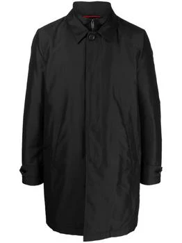 FAY | Black Morning Coat Waterproof Coat Raincoat,商家Italist,价格¥4387