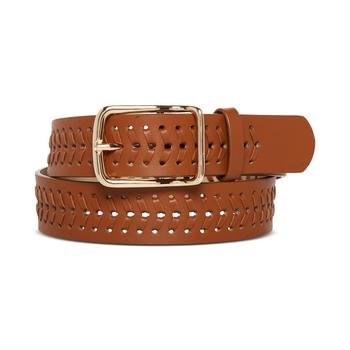 商品Steve Madden | Women's Whipstitch Faux-Leather Belt,商家Macy's,价格¥308图片
