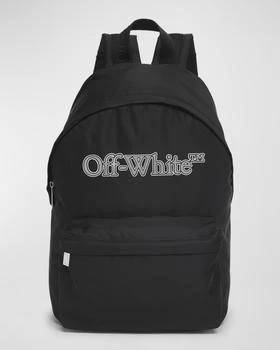 Off-White | Kid's Bookish Logo-Print Backpack,商家Neiman Marcus,价格¥2927