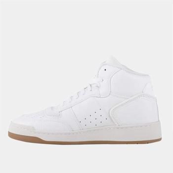 圣罗兰鞋, Yves Saint Laurent | Saint Laurent Paris White SL24 Mid Top Sneaker Size EU 40商品图片 8.9折