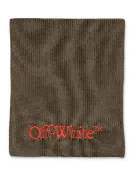 Off-White | OFF-WHITE Bookish knit scarf 6.6折, 独家减免邮费