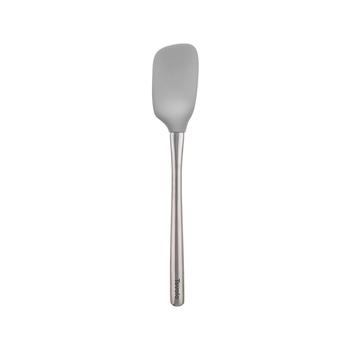商品Flex-Core Stainless Steel Handled Spoonula, Silicone Spoon Spatula Head图片