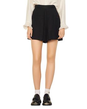 女装sandeo, Sandro | Hugo Pleated Shorts商品图片 独家减免邮费