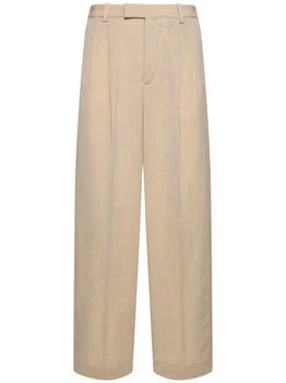 Jacquemus | Le Pantalon Titolo Linen & Wool Pants,商家LUISAVIAROMA,价格¥5966