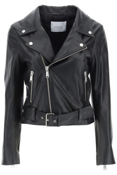 推荐Ivy e oak short leather biker jacket商品