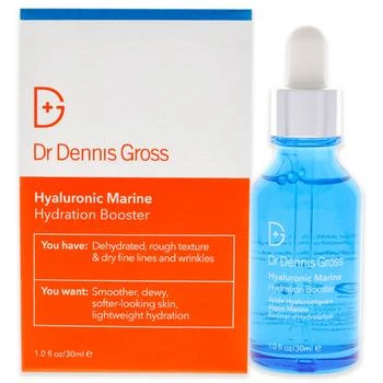 推荐Hyaluronic Marine Hydration Booster by Dr. Dennis Gross for Women - 1 oz Booster商品