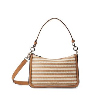 Kate Spade Surprise单肩包, Kate Spade | Hudson Striped Fabric Medium Convertible Crossbody商品图片 5.2折