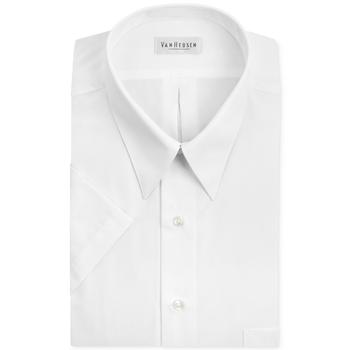 product Poplin Solid Short-Sleeve Dress Shirt image